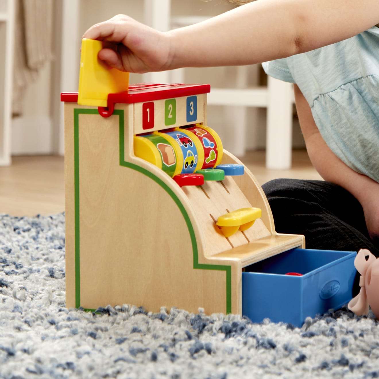 Melissa & Doug Spin & Swipe Cash Register