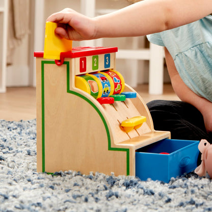 Melissa & Doug Spin & Swipe Cash Register