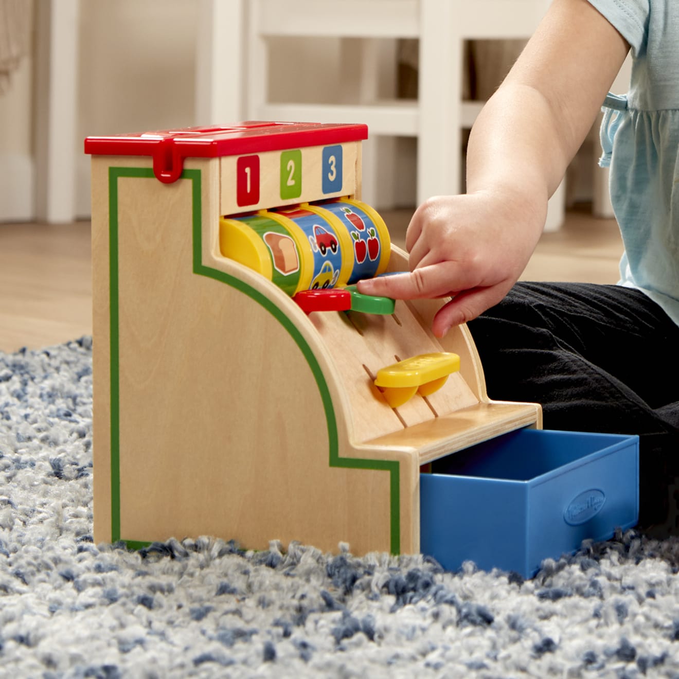 Melissa & Doug Spin & Swipe Cash Register