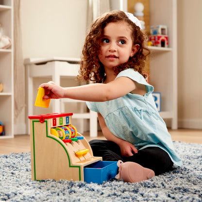 Melissa & Doug Spin & Swipe Cash Register