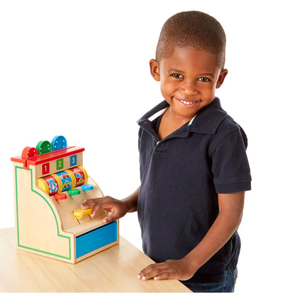 Melissa & Doug Spin & Swipe Cash Register