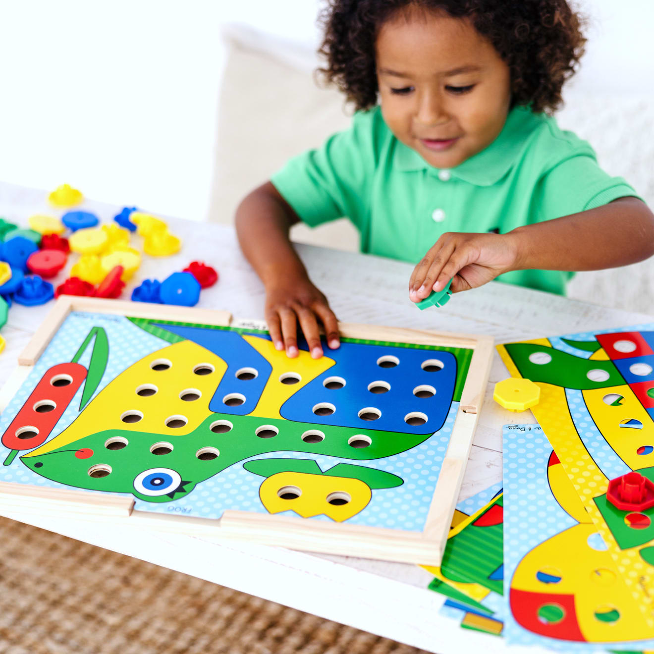 Melissa & Doug Sort & Snap Color Match
