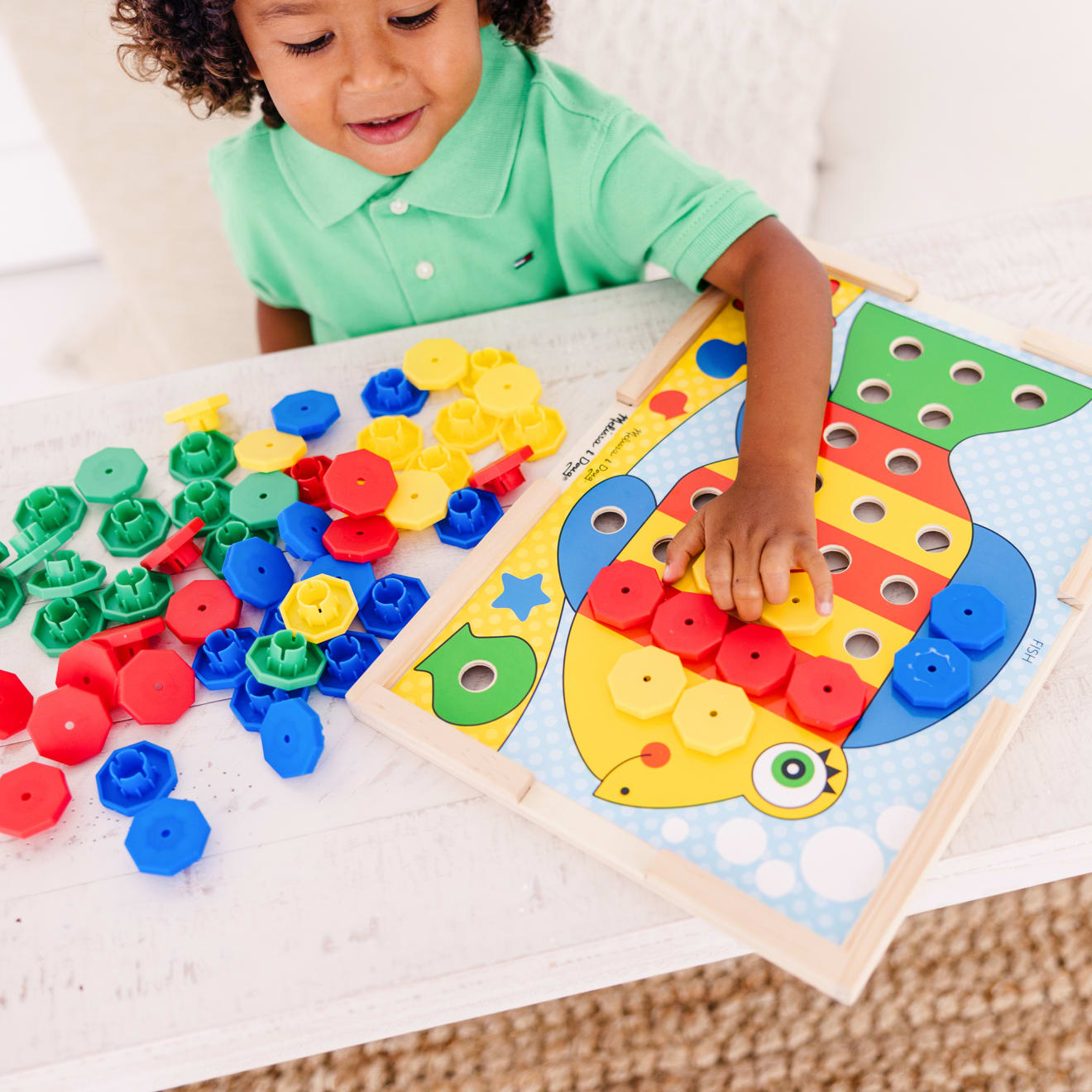 Melissa & Doug Sort & Snap Color Match