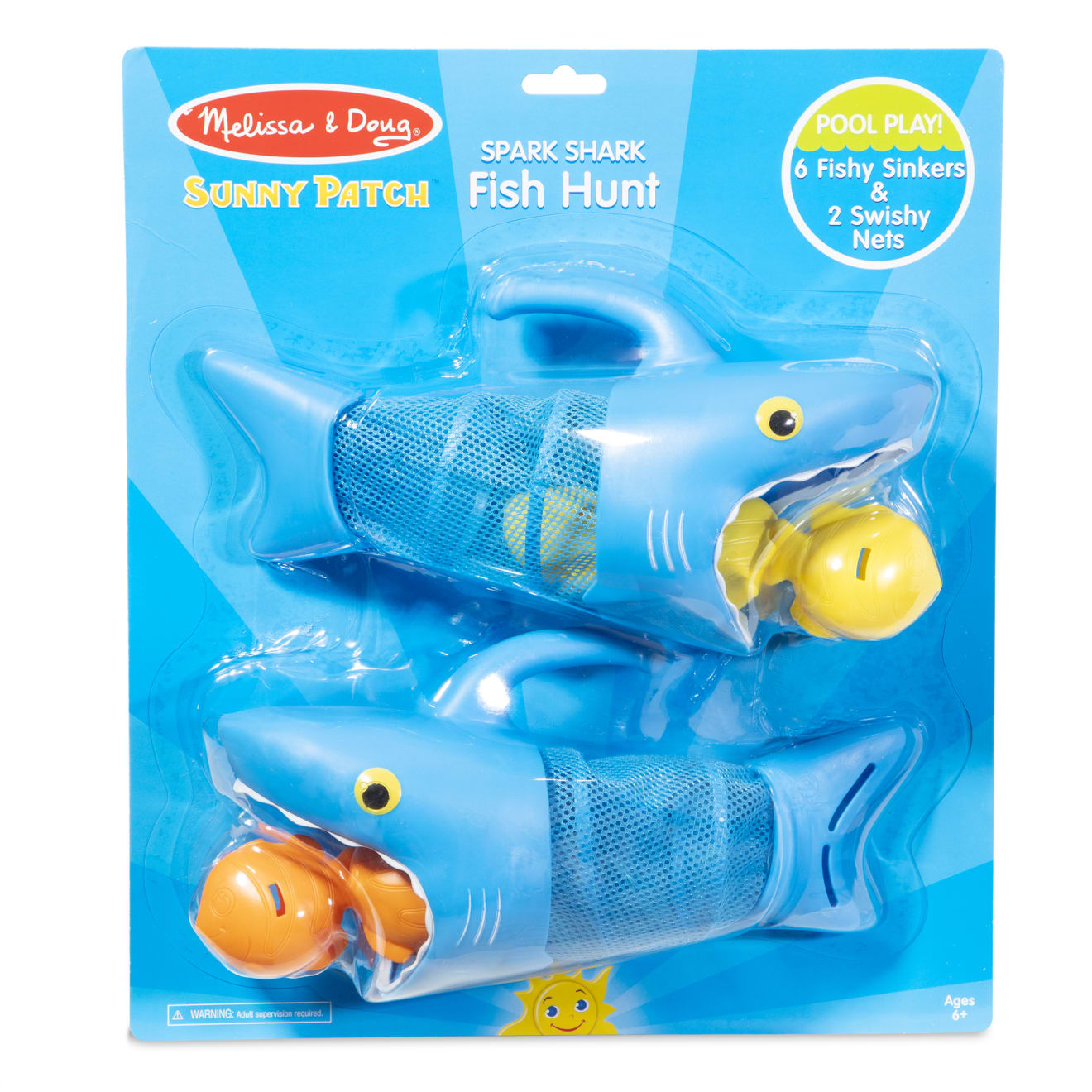 Melissa & Doug Spark Shark Fish Hunt Pool Toy