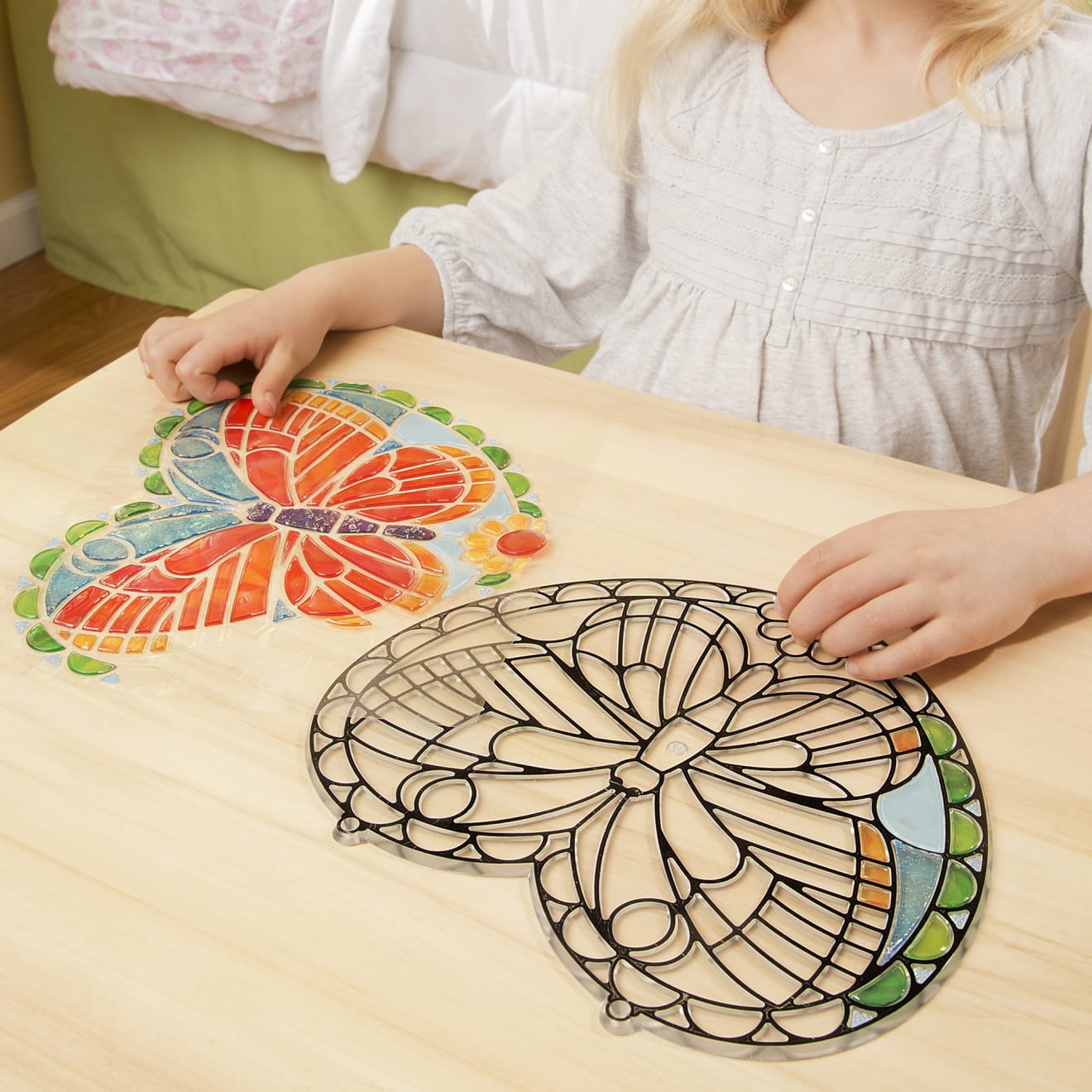 Melissa & Doug Stained Glass Made Easy - Butterfly