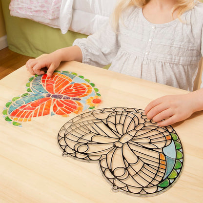Melissa & Doug Stained Glass Made Easy - Butterfly