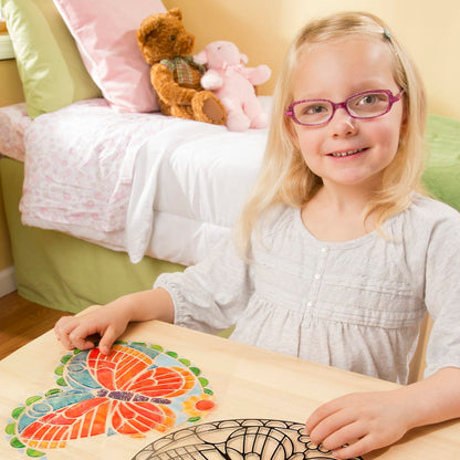 Melissa & Doug Stained Glass Made Easy - Butterfly