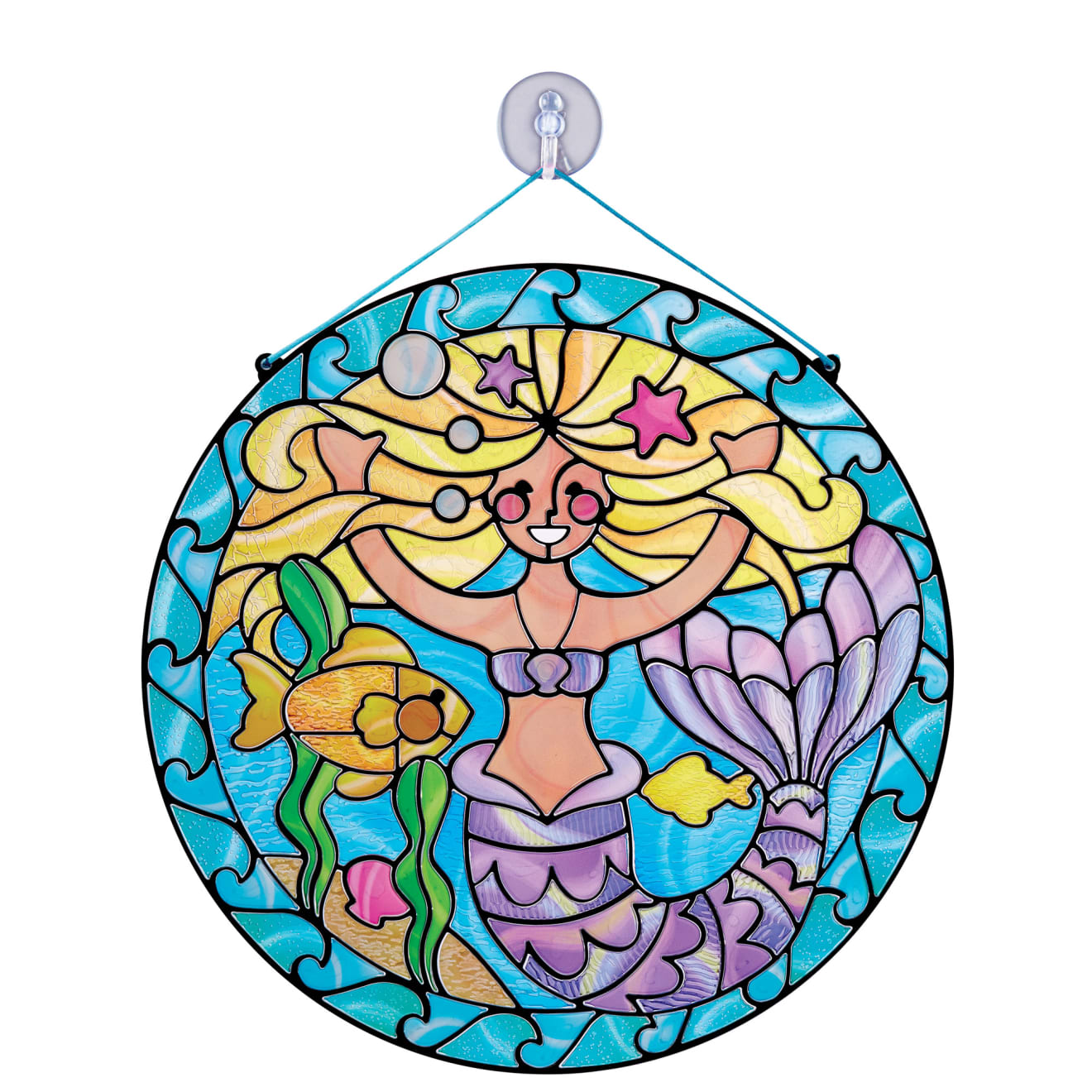 Melissa & Doug Stained Glass Made Easy - Mermaid
