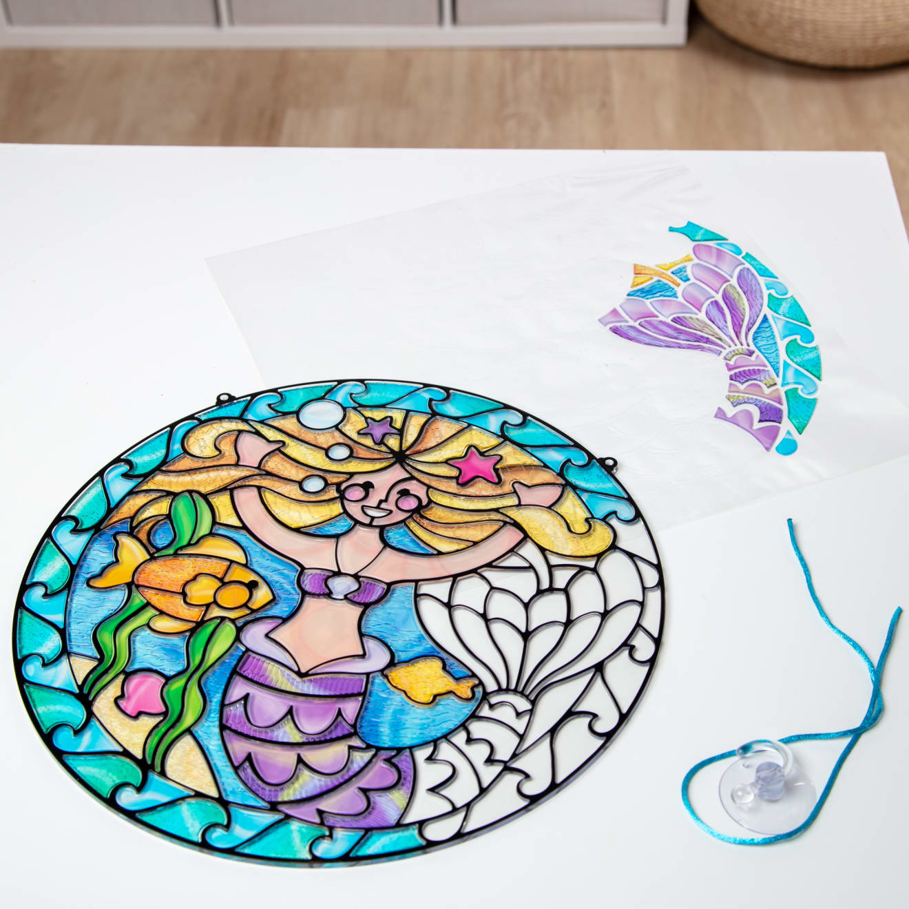 Melissa & Doug Stained Glass Made Easy - Mermaid