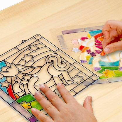 Melissa & Doug Stained Glass Made Easy - Unicorn