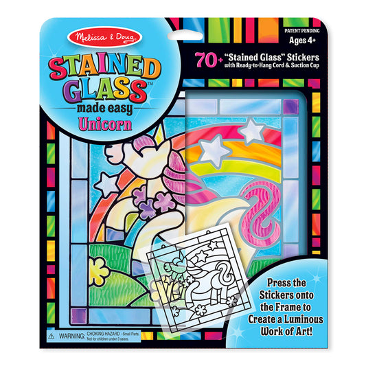 Melissa & Doug Stained Glass Made Easy - Unicorn