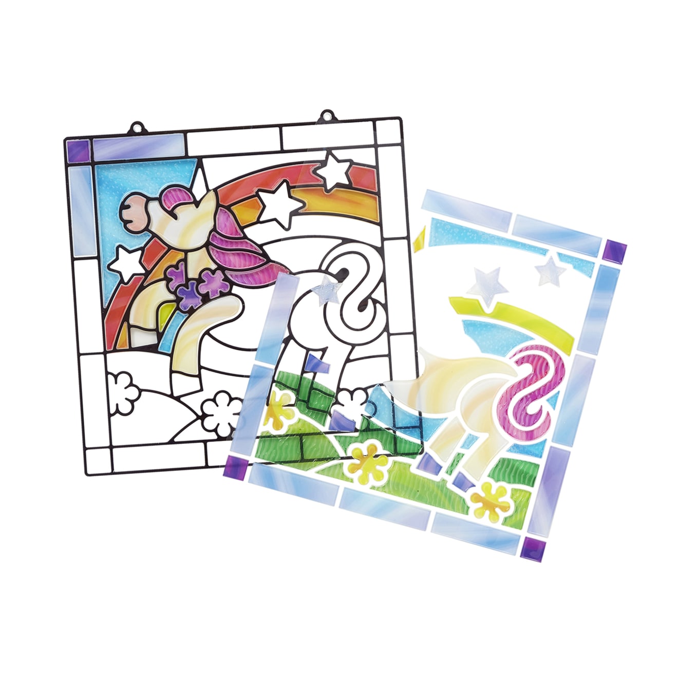 Melissa & Doug Stained Glass Made Easy - Unicorn