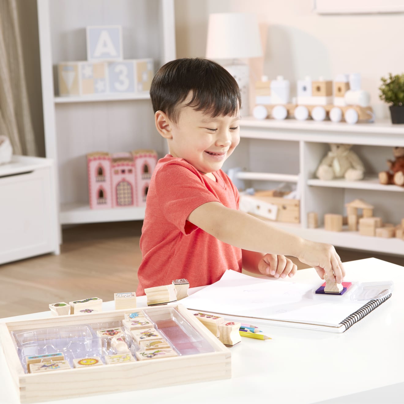 Melissa & Doug Stamp-a-Scene Fairy Garden