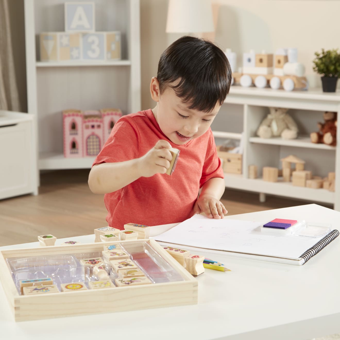 Melissa & Doug Stamp-a-Scene Fairy Garden