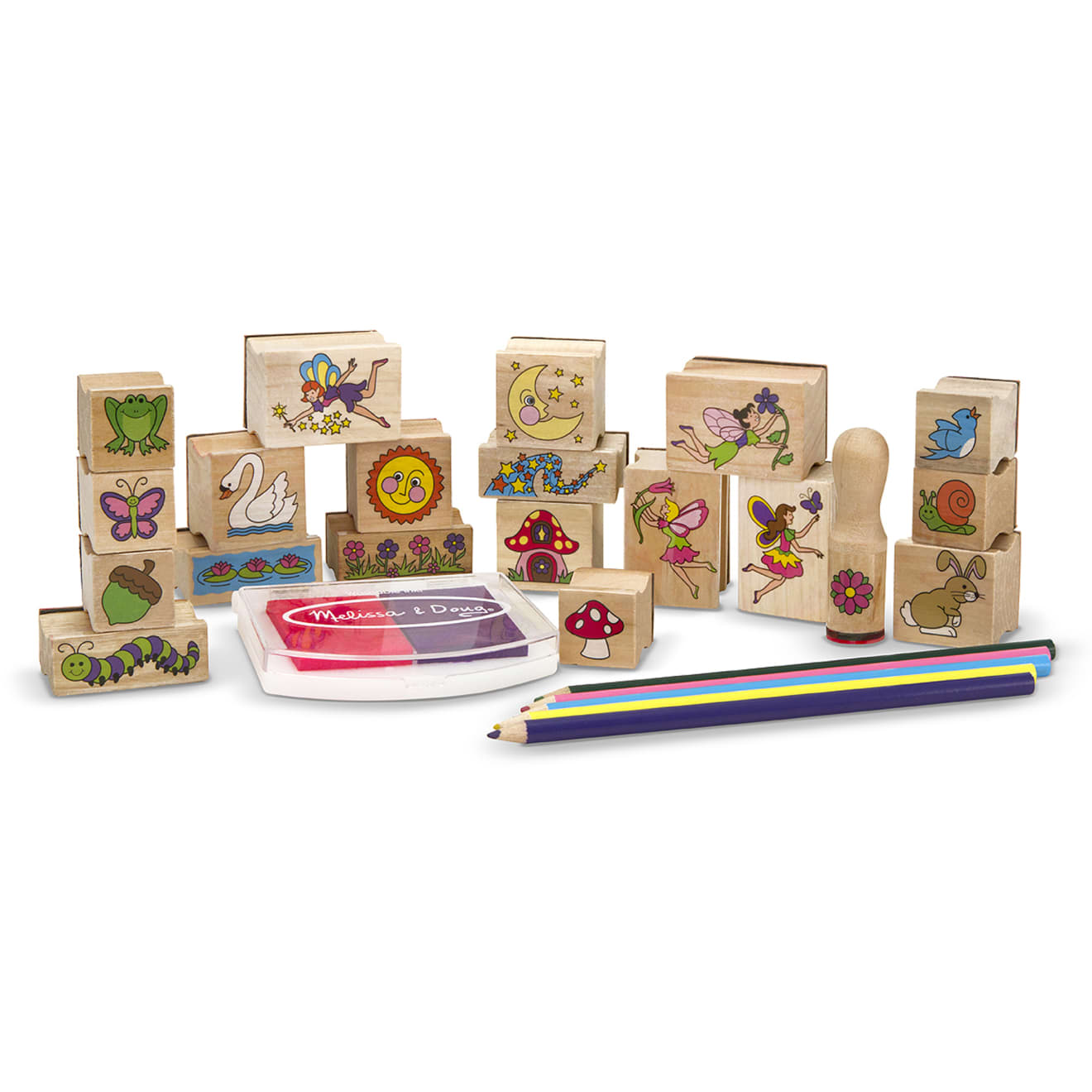 Melissa & Doug Stamp-a-Scene Fairy Garden