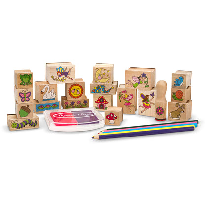 Melissa & Doug Stamp-a-Scene Fairy Garden