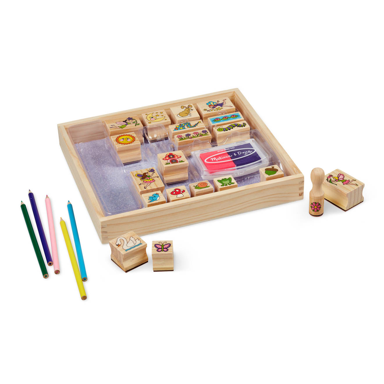 Melissa & Doug Stamp-a-Scene Fairy Garden