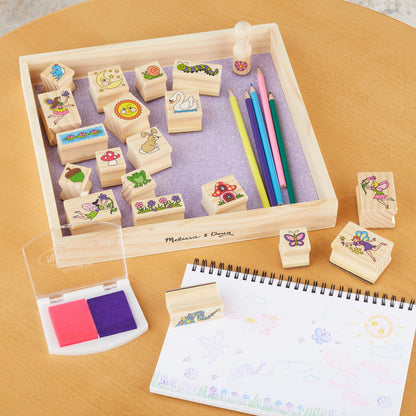 Melissa & Doug Stamp-a-Scene Fairy Garden