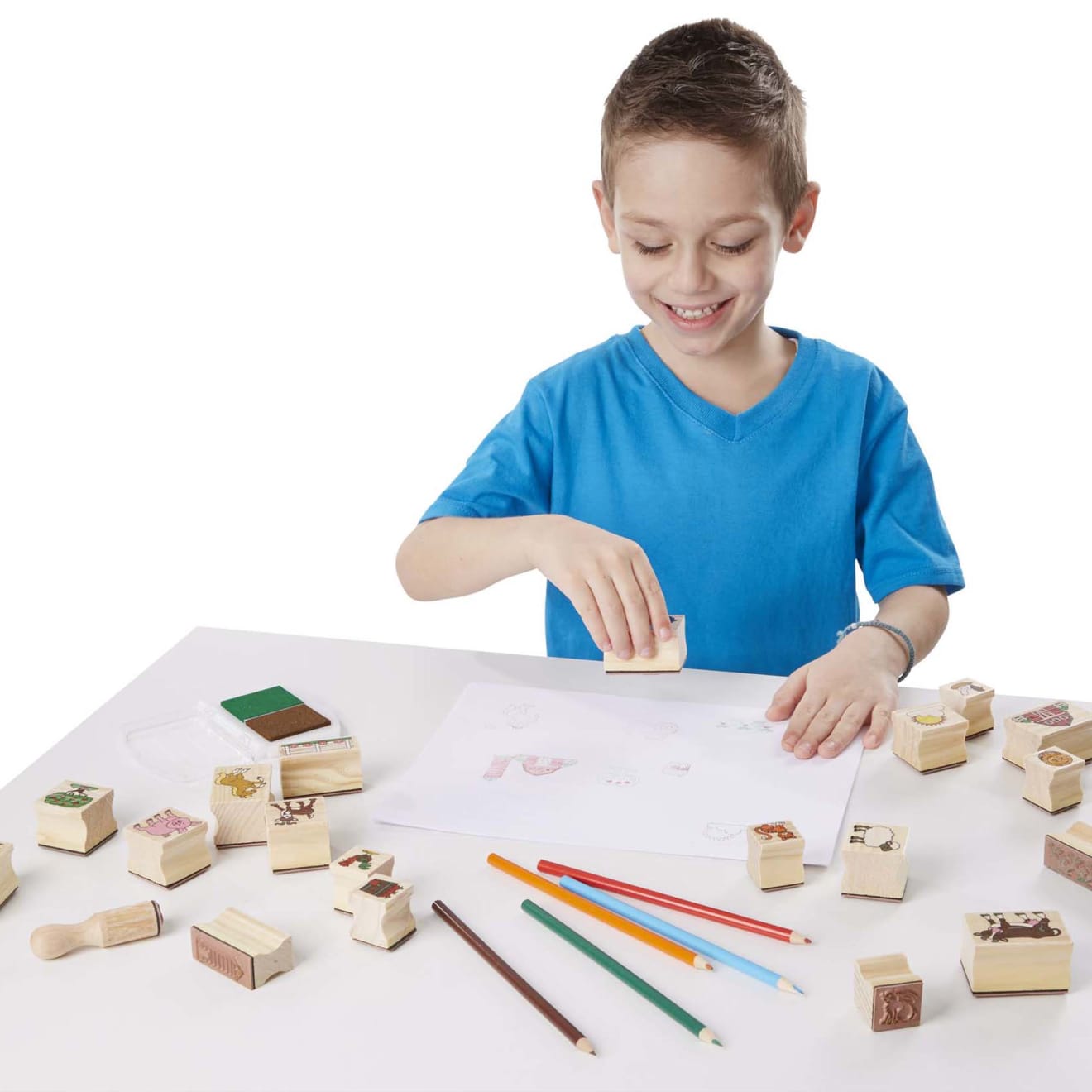 Melissa & Doug Stamp-a-Scene Farm