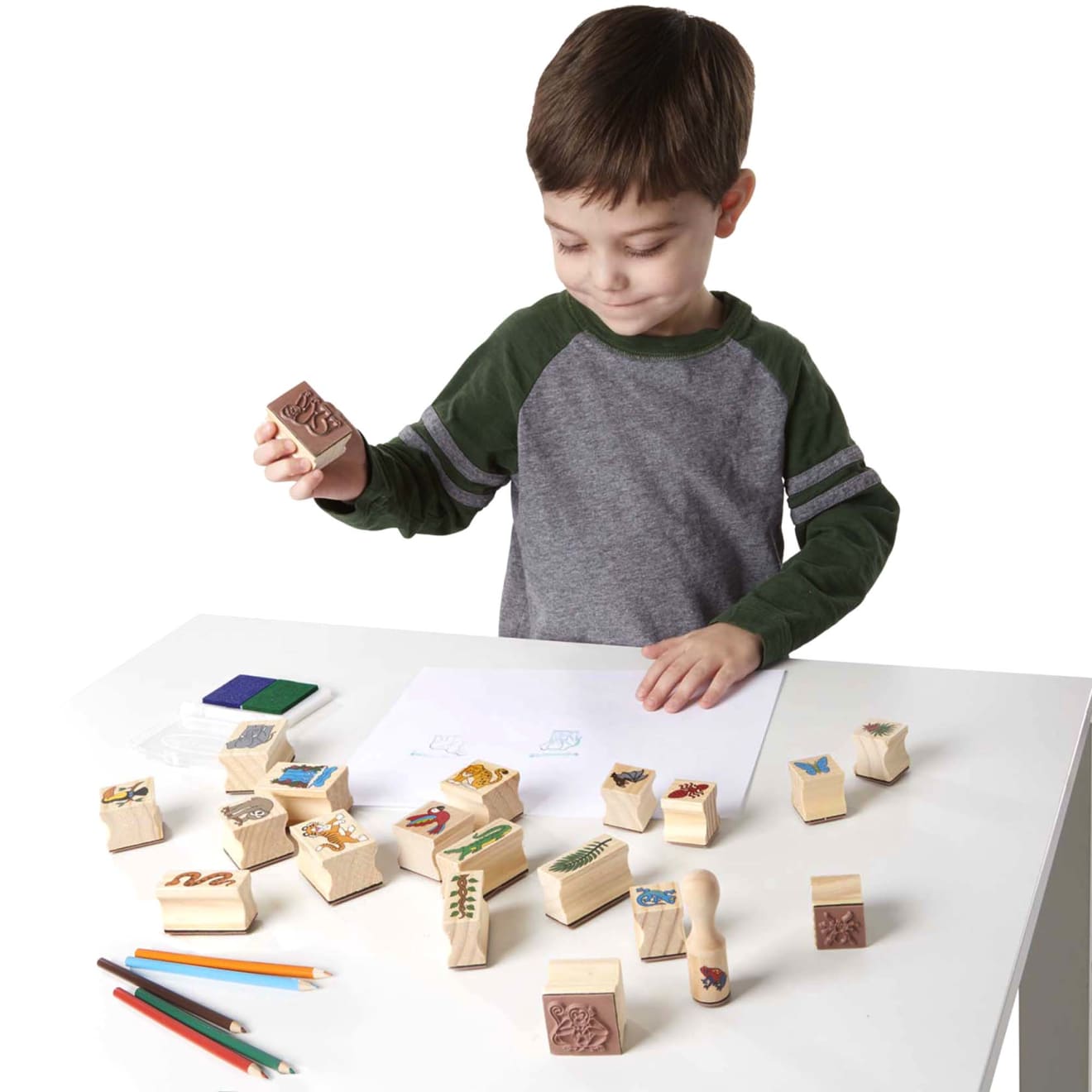 Melissa & Doug Stamp-a-Scene Rain Forest