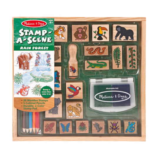 Melissa & Doug Stamp-a-Scene Rain Forest