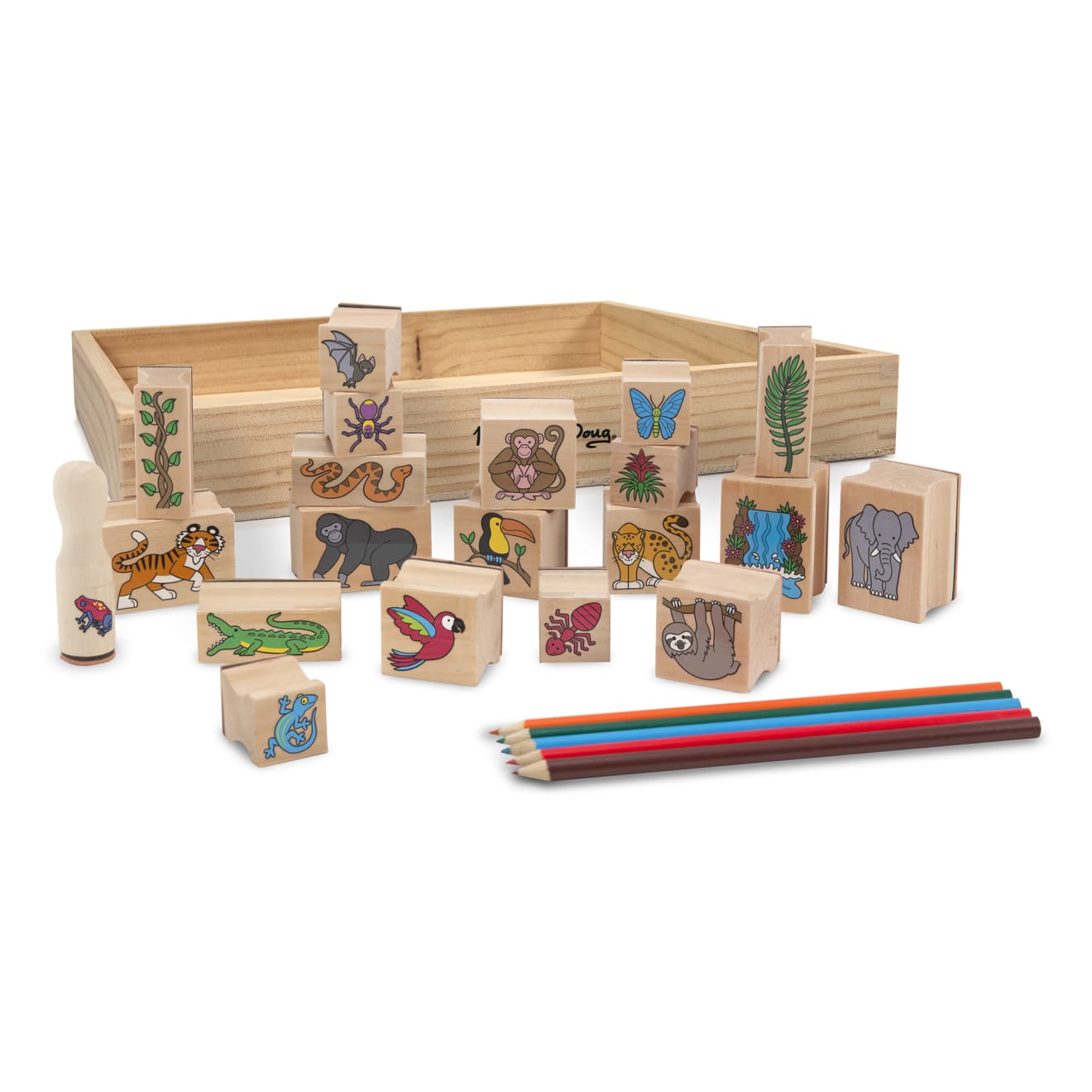 Melissa & Doug Stamp-a-Scene Rain Forest