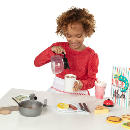Melissa & Doug Star Diner Restaurant Play Set