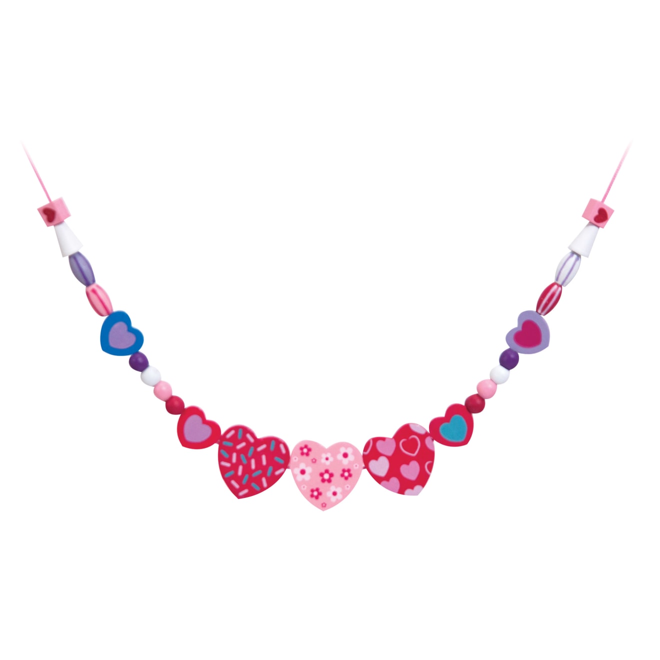 Melissa & Doug Created By Me! Heart Beads Wooden Bead Kit