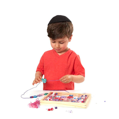 Melissa & Doug Created By Me! Heart Beads Wooden Bead Kit