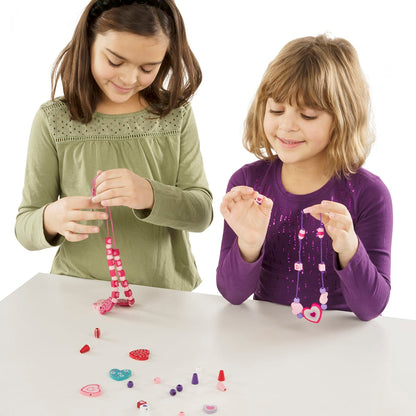 Melissa & Doug Created By Me! Heart Beads Wooden Bead Kit