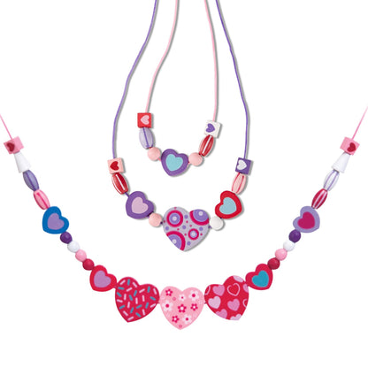 Melissa & Doug Created By Me! Heart Beads Wooden Bead Kit