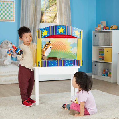 Melissa & Doug Tabletop Puppet Theater