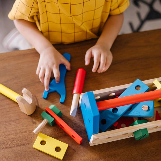 Melissa & Doug Take-Along Tool Kit Wooden Toy