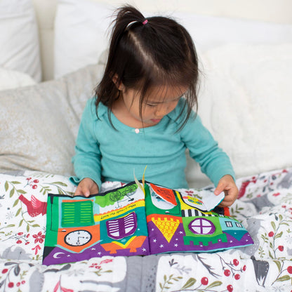 Melissa & Doug Soft Activity Book - The Wonderful World Of Peekaboo!