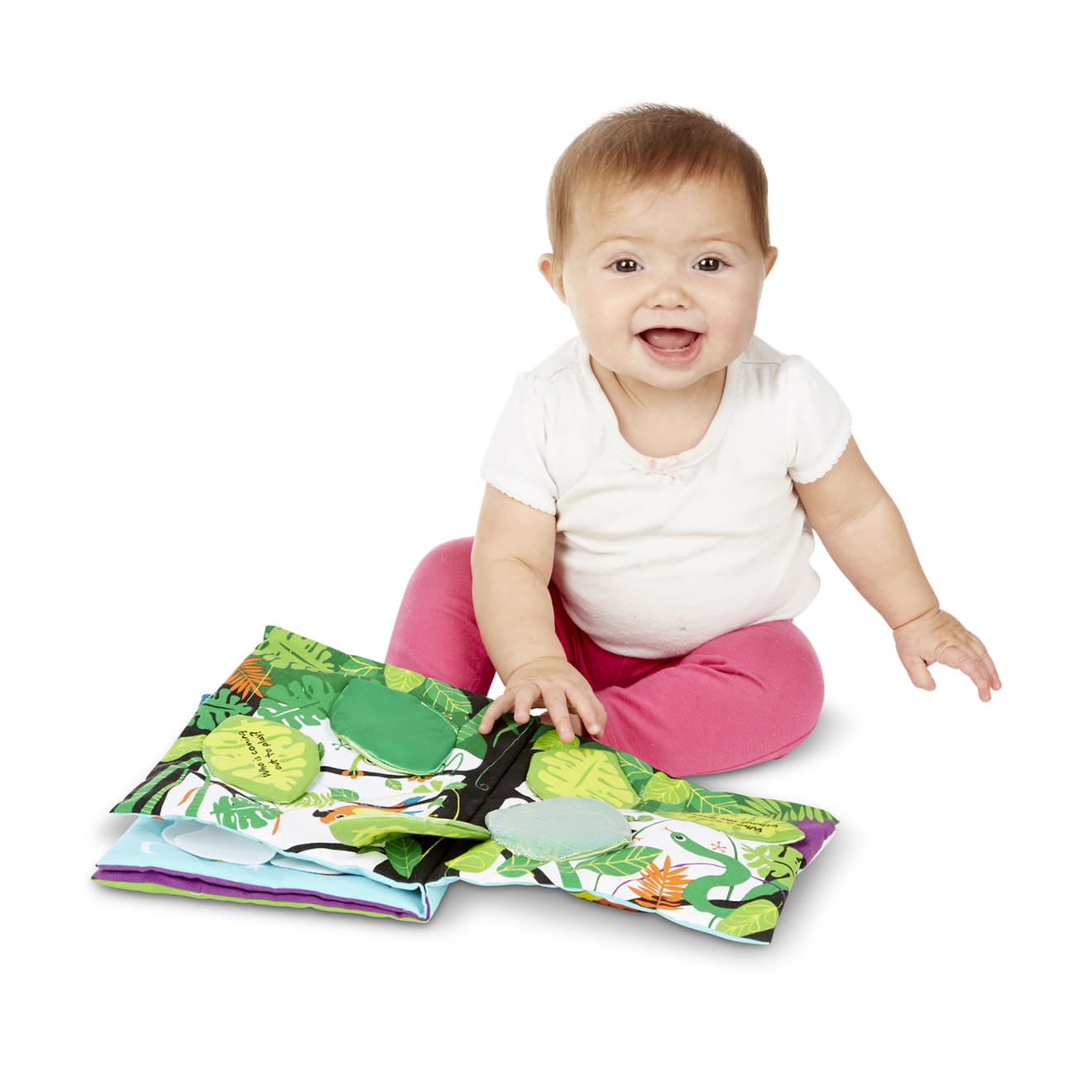 Melissa & Doug Soft Activity Book - The Wonderful World Of Peekaboo!