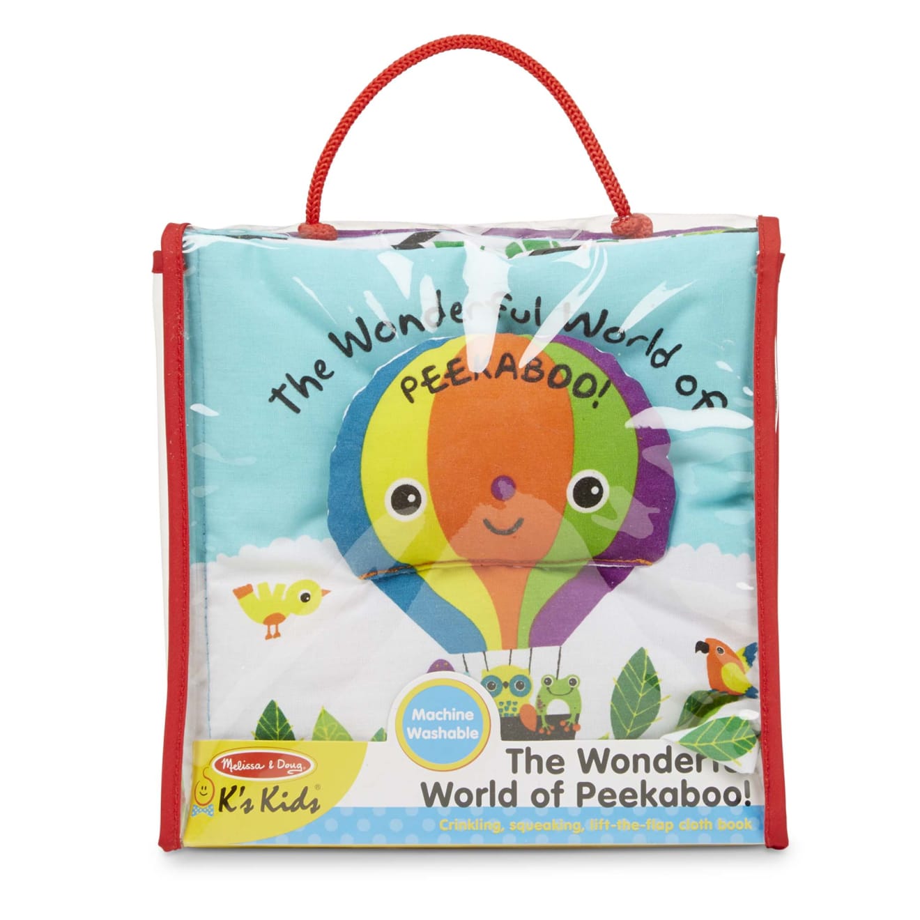 Melissa & Doug Soft Activity Book - The Wonderful World Of Peekaboo!