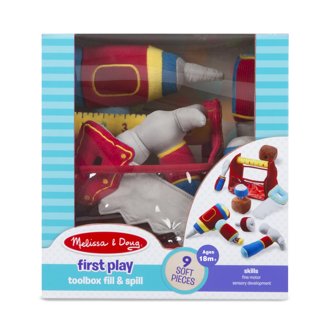 Melissa & Doug Toolbox Fill And Spill Toddler Toy