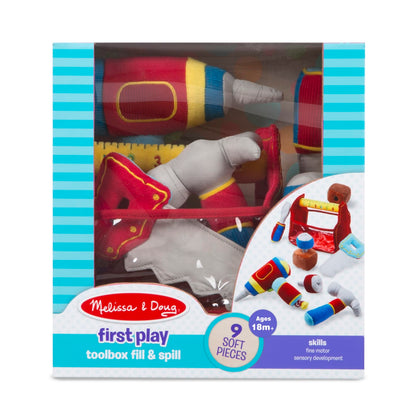 Melissa & Doug Toolbox Fill And Spill Toddler Toy