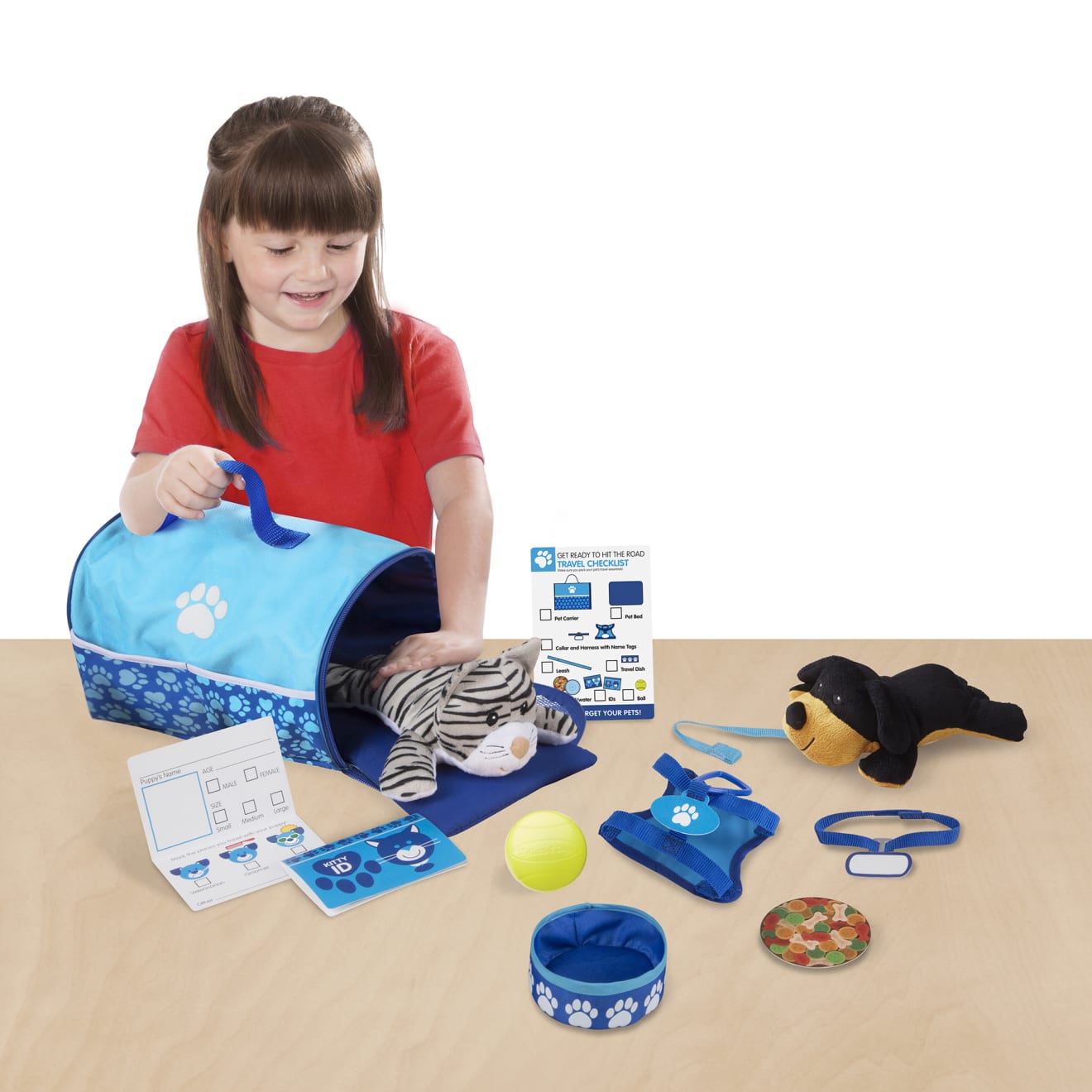 Melissa & Doug Tote & Tour Pet Travel Play Set