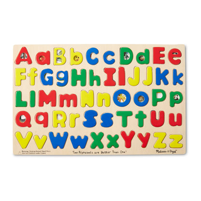 Melissa & Doug Upper & Lower Case Alphabet Puzzle