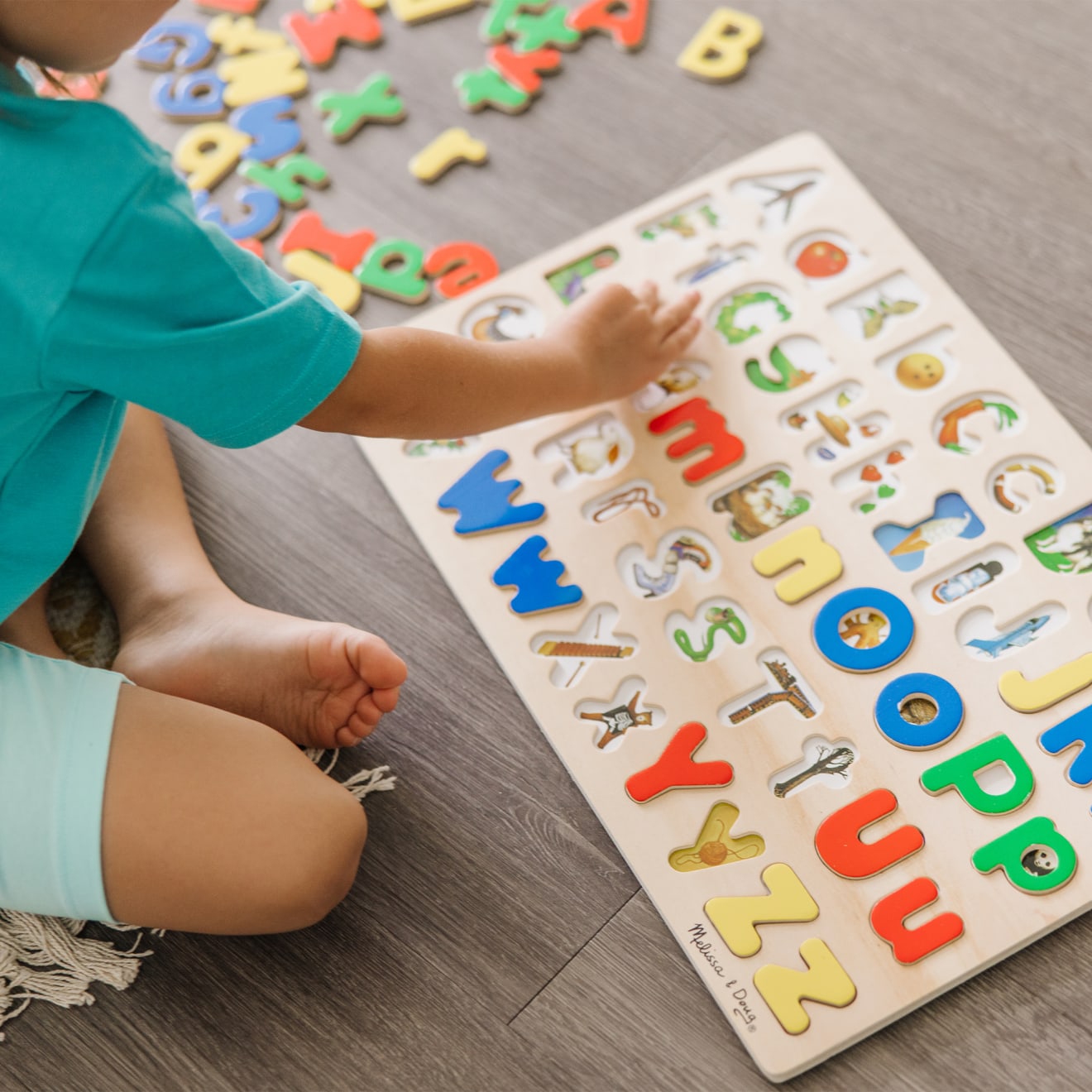 Melissa & Doug Upper & Lower Case Alphabet Puzzle