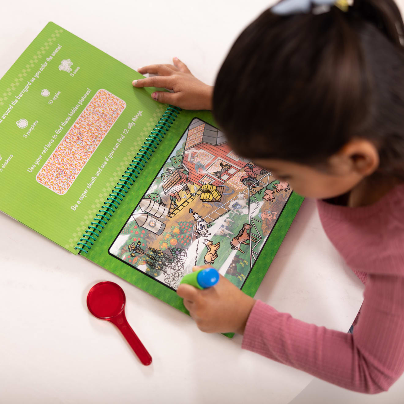 Melissa & Doug Water Wow! Animal Antics Deluxe Water-Reveal Pad - On The Go Travel Activity