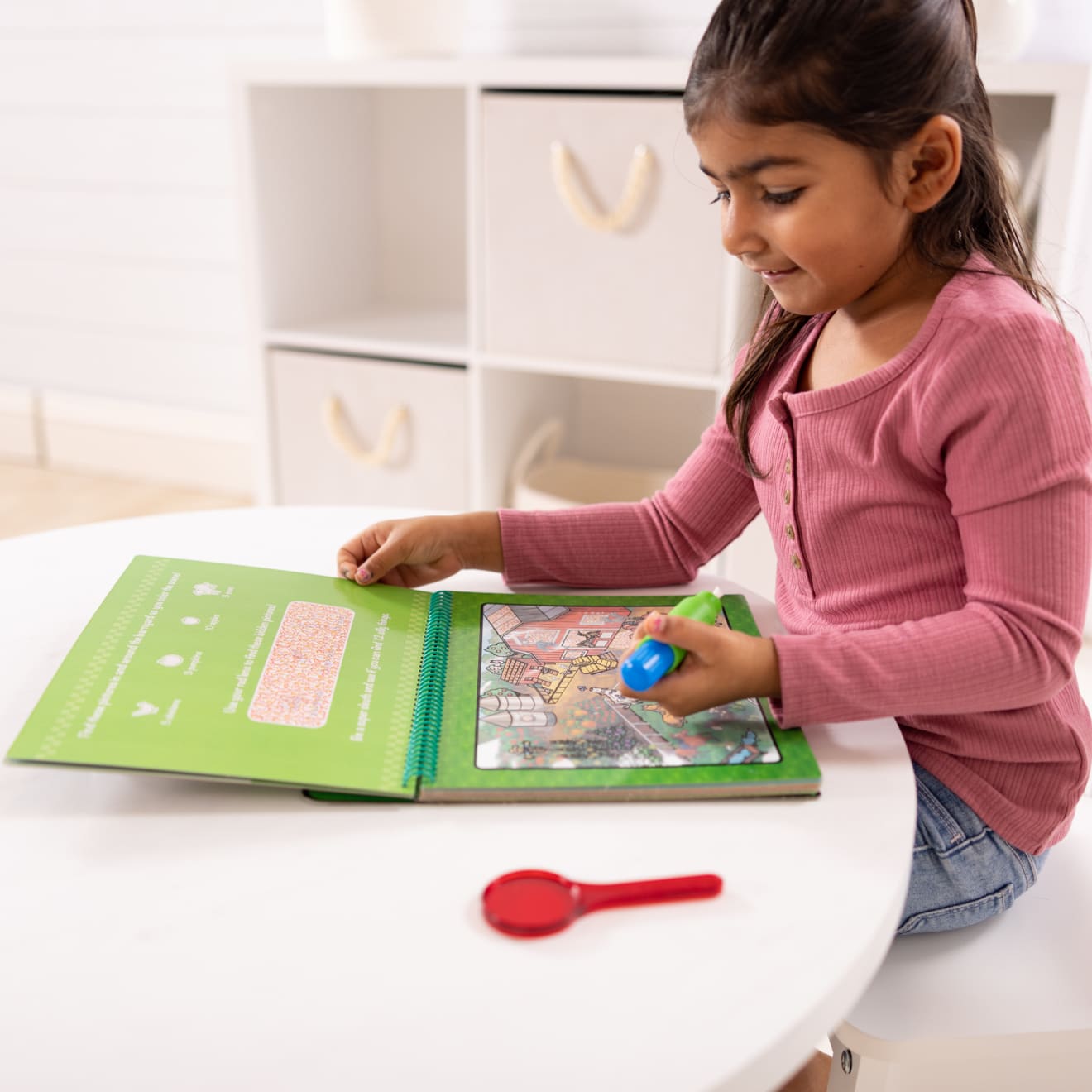 Melissa & Doug Water Wow! Animal Antics Deluxe Water-Reveal Pad - On The Go Travel Activity