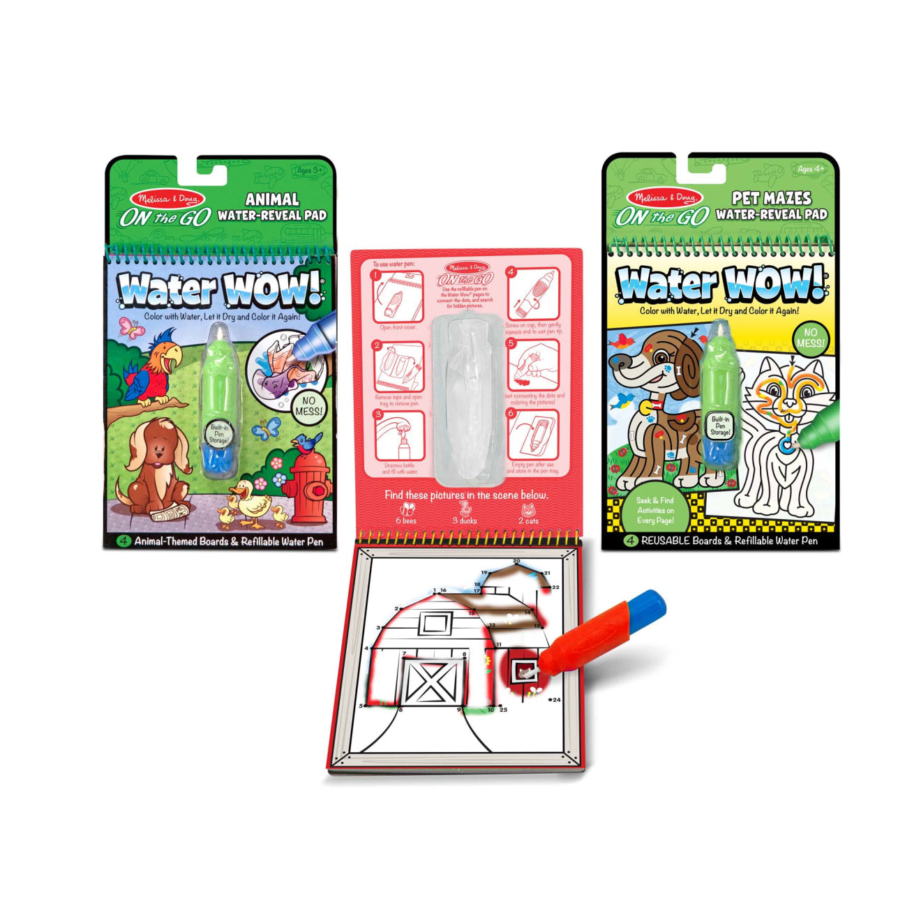 Melissa & Doug Water Wow! - Activity Bundle