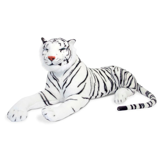 Melissa & Doug White Tiger Giant Stuffed Animal