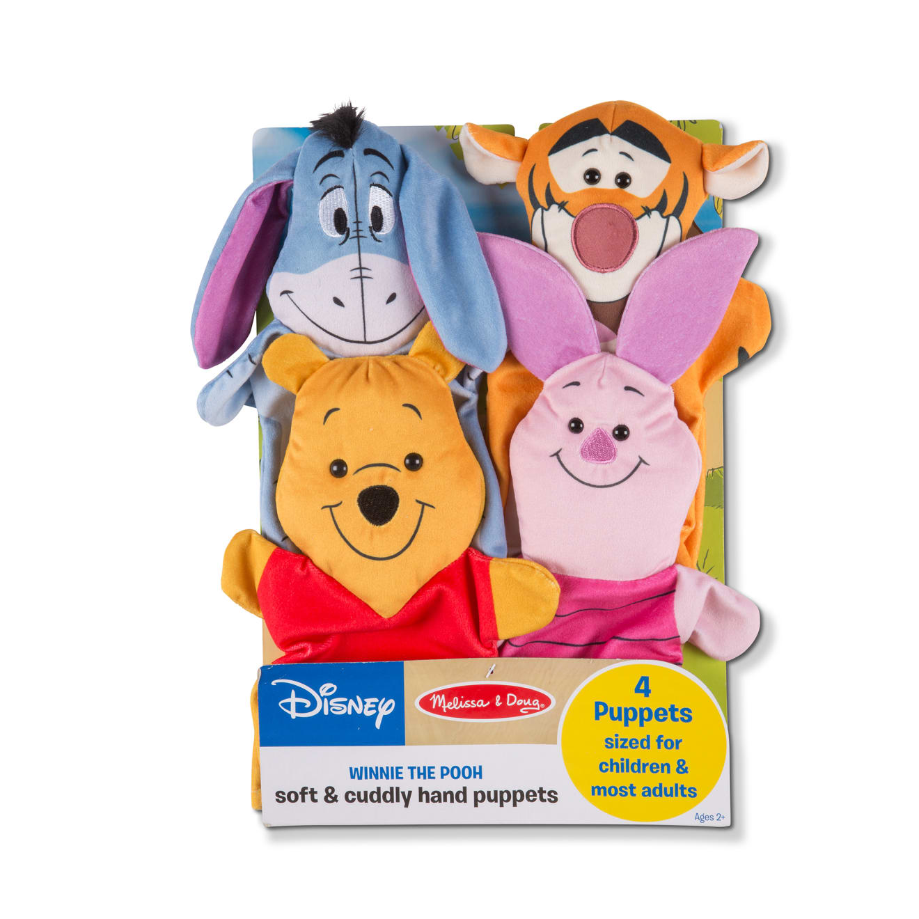 Melissa & Doug Disney Winnie The Pooh Soft & Cuddly Hand Puppets
