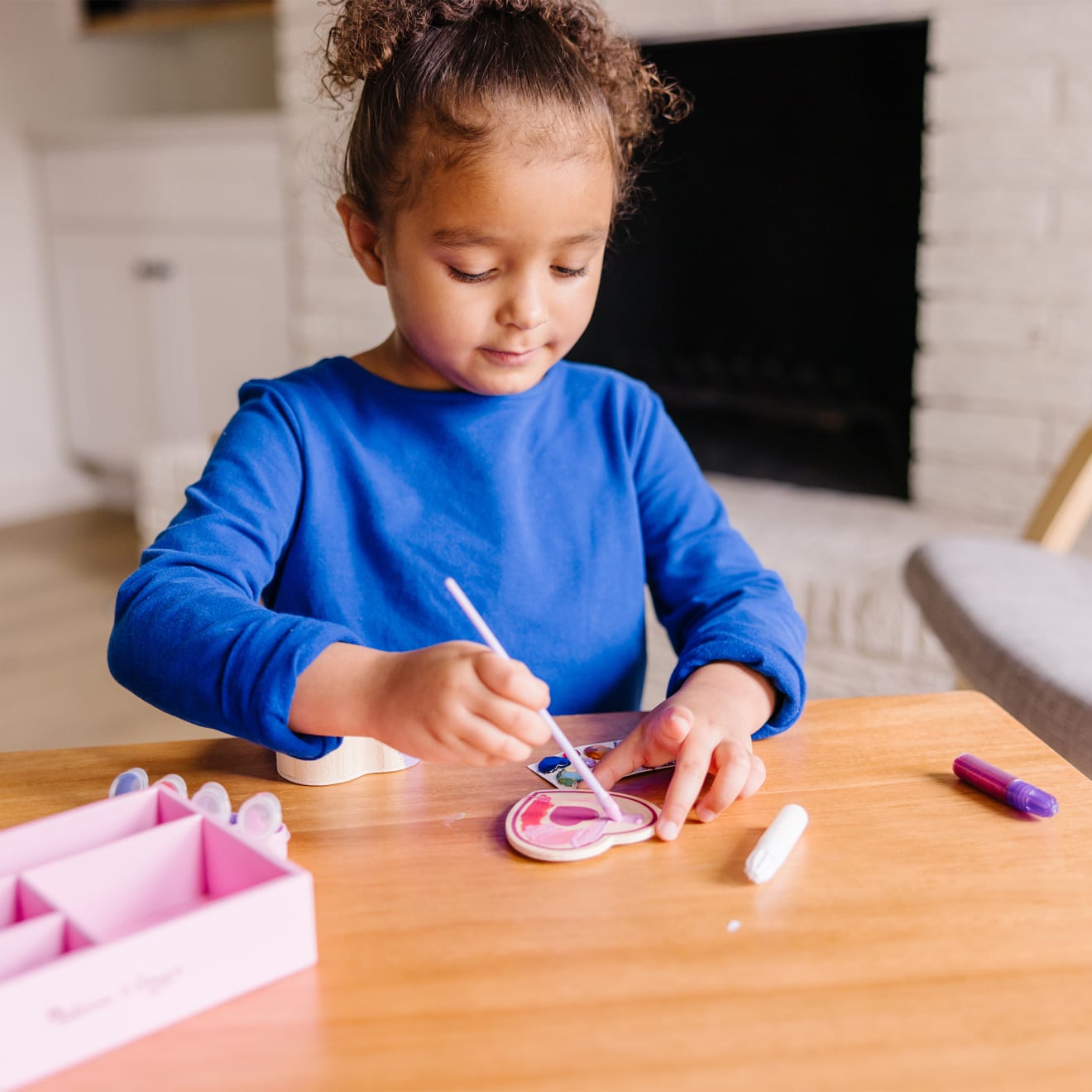 Melissa & Doug Decorate-Your-Own Wooden Heart Box