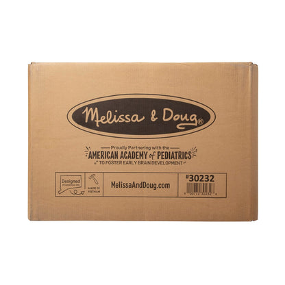 Melissa & Doug Child's Lift-Top Desk & Chair - Espresso