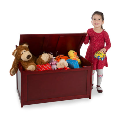 Melissa & Doug Wooden Toy Chest (Espresso)