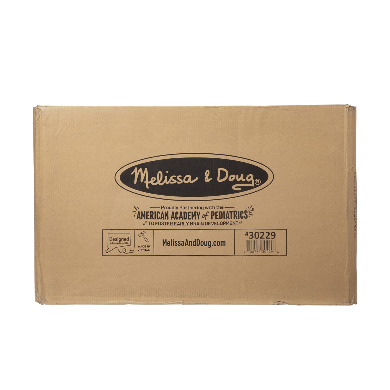 Melissa & Doug Wooden Toy Chest (Espresso)